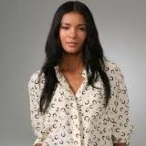 Elizabeth and James Silk "Lucky" Blouse